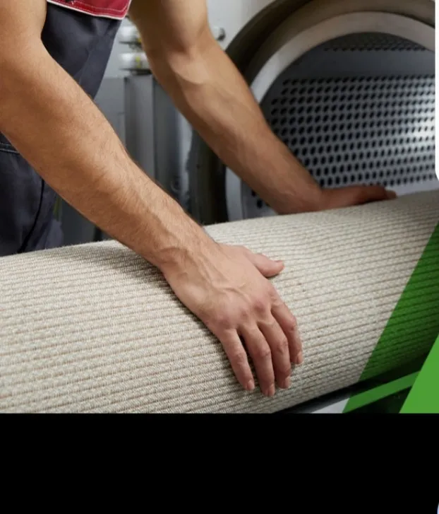 Halı sıkma işlemi